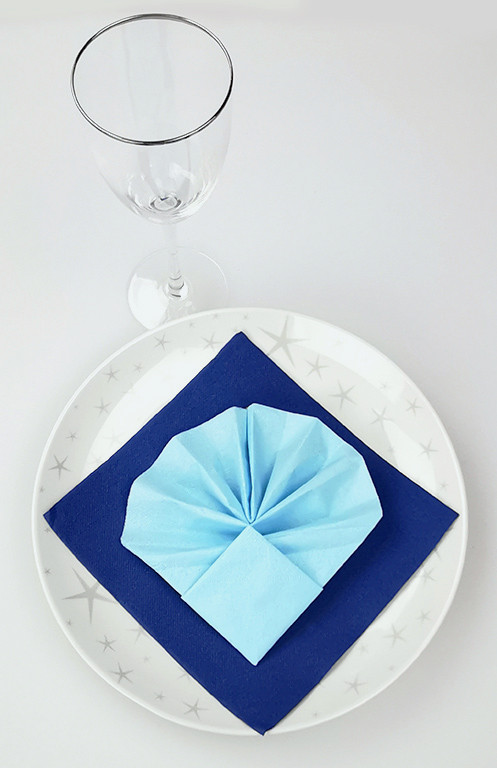 Serviette En Papier En Forme De Coquille Saint Jacques