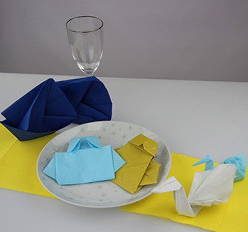 Etoile origami simple à 12 branches - origami Tête à modeler