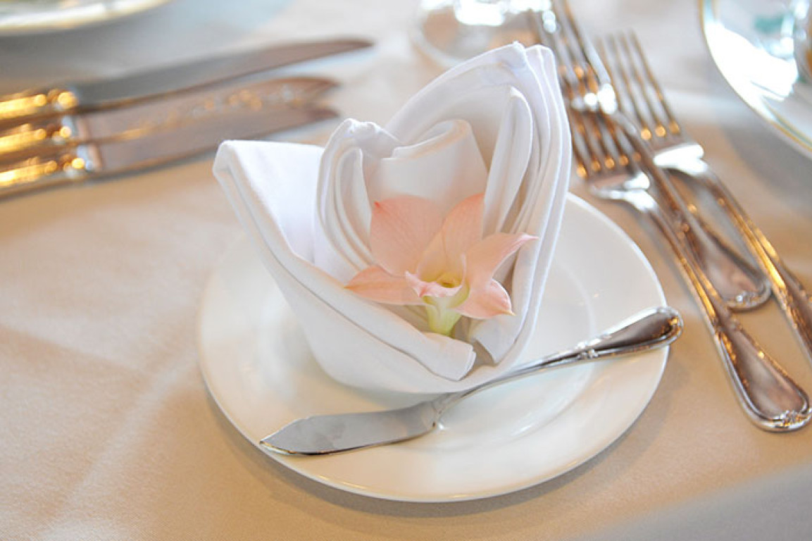 GRANDES Serviettes de Table Papier Mariage