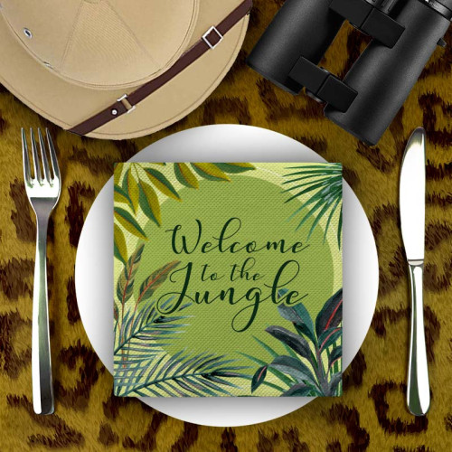 Décoration table : La Jungle